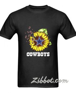 dallas cowboys sunflower t shirt