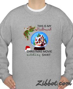 this is my hallmark christmas sweatshirt