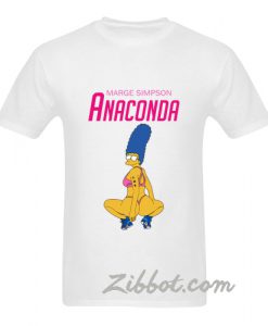 marge simpson anaconda t shirt