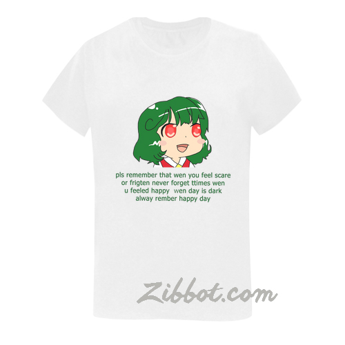 pls rember ohayou face tshirt