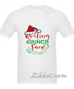 resting grinch face t shirt