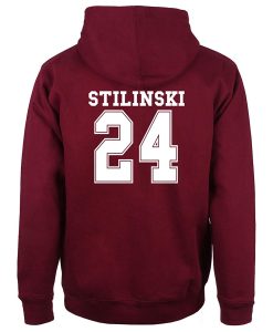 24 Stilinski hoodie back