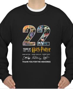 22 Years harry potter sweatshirt