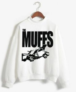 the Muffs White Sweatshirt