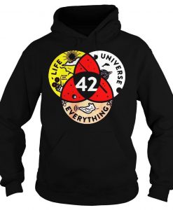 42 the answer to life the universe and everything hoodie