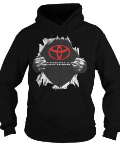 Toyota Corolla Blood inside me hoodie