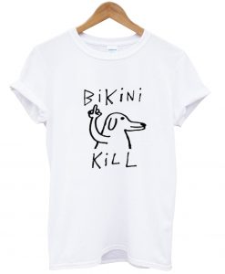 fuck dog bikini kill t shirt