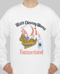 walt disney world fantasyland sweatshirt