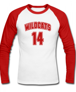wildcats 14 raaglan t shirt