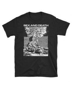 Sex And Death Bat Collage T-Shirt