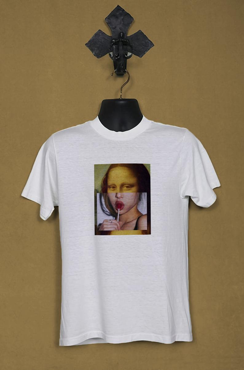 Mona Lisa Lollipop T-Shirt