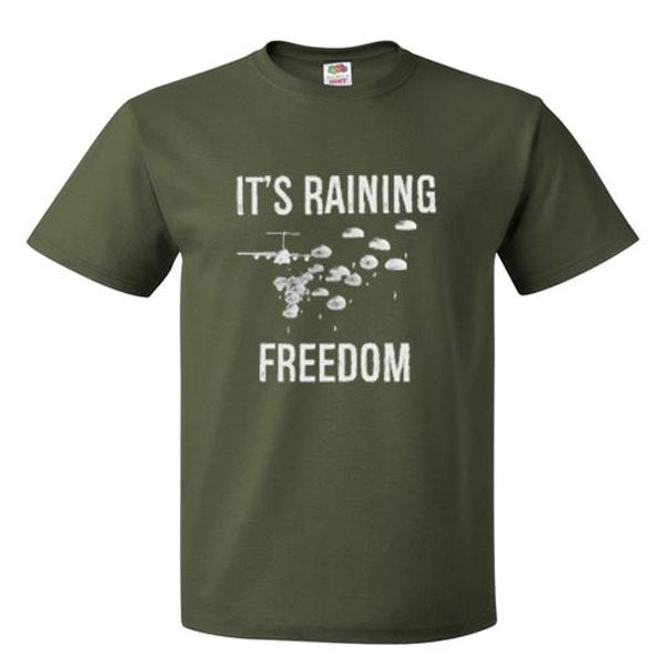 its raining freedom t shirt