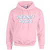 Virginity Rocks Light Pink Hoodie