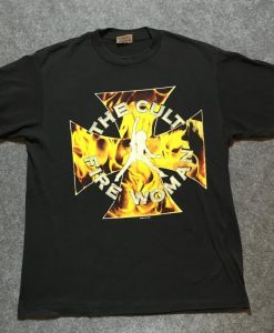 1989 The Cult Fire Sonic Temple T-shirt