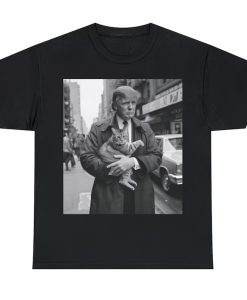 Donald Trump and Cat in NYC T-Shirt